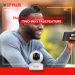 CP PLUS 2MP Full HD Smart Wi-fi CCTV Home Security Camera - Image 2