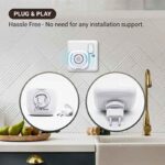 CP PLUS Smart Wi-Fi Door Sensor CP-HAS-D33-W Compatible with J.K.Vision BNC - Image 2