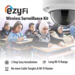 CP Plus – WiFi CCTV KIT + Wireless Surveillance KIT + 4 1080p WiFi CCTV Cameras + 4 Channel Wireless NVR + Mobile Viewing + Wide WiFi Range + 8TB Storage + Motion Detection + Night Vision - Image 3