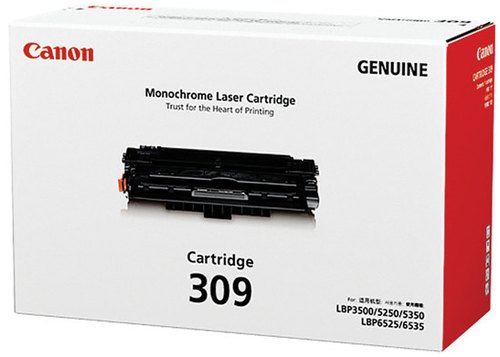Genuine Black Canon 309 Toner Cartridge