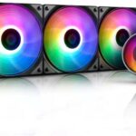 DEEPCOOL Castle 360 RGB V2 ARGB All-in-one Liquid CPU Cooler with Anti-Leak Tech Mirror Finish and immersive Ambient Lighting on The Pump TR4/AM4 AMD Socket Types