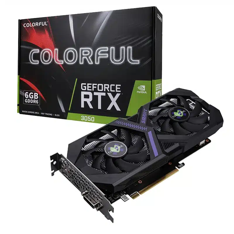 Colorful-GeForce-RTX-3050-NB-DUO-6GB-V4-V-Graphics-Card-1.webp Colorful GeForce RTX 3050 NB DUO 6GB V4-V Graphics Card - Image 1