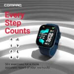 Compaq Q Watch Balance Series with 1.69″ HD Display Smartwatch - Image 6
