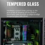Cooler Master MasterBox MB311L ARGB Airflow Micro-ATX Tower with Dual ARGB Fans, Fine Mesh Front Panel, Mesh Side Intakes, and Tempered Glass Side Panel - Image 4