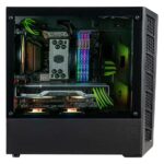 Cooler Master MasterBox MB311L ARGB Airflow Micro-ATX Tower with Dual ARGB Fans, Fine Mesh Front Panel, Mesh Side Intakes, and Tempered Glass Side Panel - Image 8