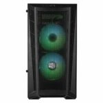 Cooler Master MasterBox MB311L ARGB Airflow Micro-ATX Tower with Dual ARGB Fans, Fine Mesh Front Panel, Mesh Side Intakes, and Tempered Glass Side Panel - Image 9