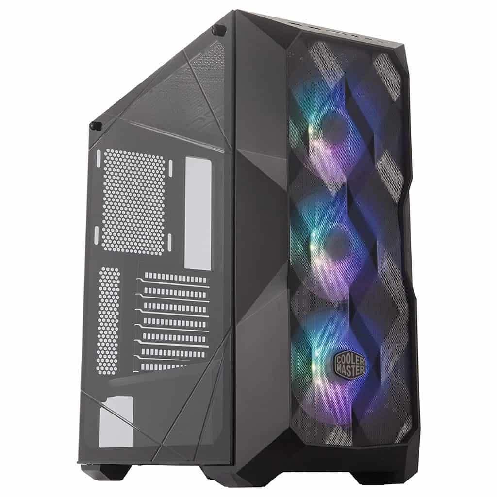 Cooler-Master-MasterBox-TD500datamation.jpg Cooler Master MasterBox TD500 Mesh Triple ARGB Mid Tower Gaming Cabinet with Dual 360mm Radiator Support and Crystalline Tempered Glass - Image 1