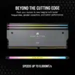 Corsair Dominator Titanium RGB 64GB (32GBx2) DDR5 6000MHz Ram Grey - Image 3