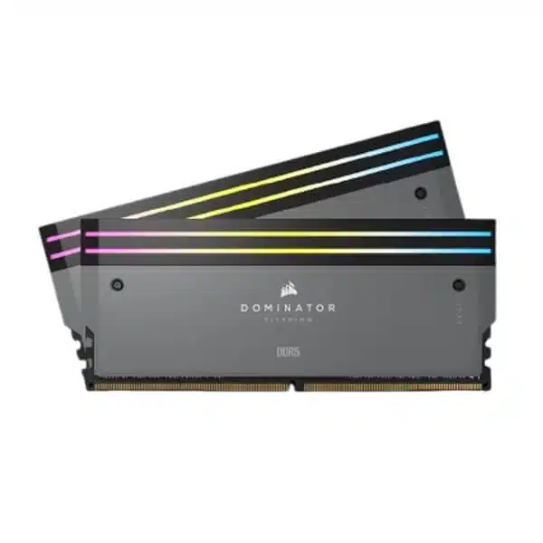 Corsair Dominator Titanium RGB DDR5 32GB (16GBx2) 6000MHz Desktop Ram Grey
