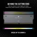 Corsair Dominator Titanium RGB DDR5 32GB (16GBx2) 6000MHz Desktop Ram Grey - Image 3