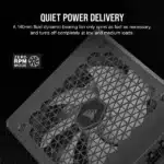 Corsair HX1000i 1000 Watt ATX 3.0 80 Plus Platinum SMPS - Image 9