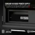 Corsair HX1500i 1500 Watt ATX 3.0 80 Plus Platinum SMPS - Image 7