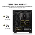 Corsair Icue 220T RGB Airflow Tempered Glass Mid-Tower Smart Case – with 3 Fans (SP120) and Lightning Node Core (Black) - Image 7