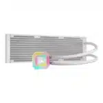 Corsair iCUE H150i Elite Capellix XT 360mm RGB CPU Liquid Cooler White - Image 2