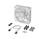 Corsair iCUE LINK RX120 MAX RGB 120mm PWM Thick Fan Expansion White - Image 2