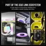 Corsair iCUE Link QX120 RGB White 120mm PWM Cabinet Fan Single Pack - Image 6