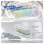 Cosmic Byte Phantom Gasket Mechanical Wired Swappable Keyboard (CB-GK-41) - Image 2