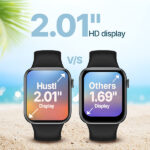 CrossBeats Hustl Smartwatch With Dual Speaker Bluetooth BT Calling - Image 2