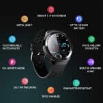 CrossBeats Orbit Sport BT Calling Smart Watch - Image 2