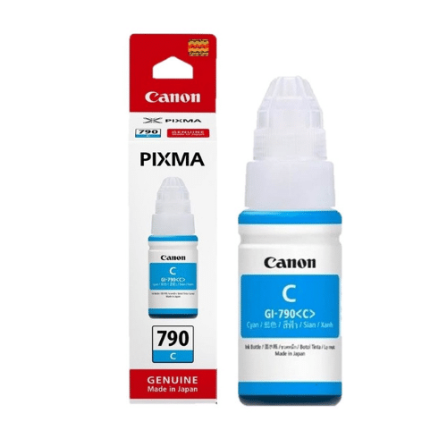 Cyan.png Canon PIXMA 790 Cyan Ink Bottle – Original - Image 1