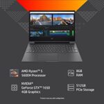 HP Victus AMD Ryzen 5-5600H 15.6 inches/39.6 cm FHD Gaming Laptop (8GB RAM/512GB SSD/GTX 1650 4GB Graphics/144Hz/9ms Response Time/Windows 11/MSO/Backlit KB/B&O Audio/Xbox Pass, 30 Day) , 15-fb0040AX - Image 5