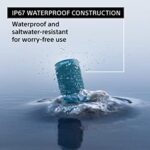 Sony SRS-XB23 Wireless Extra Bass Bluetooth Speaker with 12 Hours Battery, Party Connect, Waterproof IPX67, Dustproof, Rustproof, Shockproof Speaker with Mic, Loud Audio for Phone Calls/WFH (Black) - Image 5