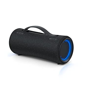 DATAMATION-ONE-SONY-SPEAKER-1.jpg Sony SRS-XG300 X-Series Wireless Portable Bluetooth Party Speaker IP67 Waterproof and Dustproof with 25-Hour Battery and Retractable Handle, Black - Image 1