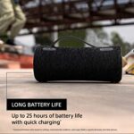 Sony SRS-XG300 X-Series Wireless Portable Bluetooth Party Speaker IP67 Waterproof and Dustproof with 25-Hour Battery and Retractable Handle, Black - Image 5