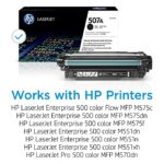 HP 507A Laserjet Toner Cartridge – Black - Image 2