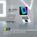 GIGABYTE AERO 16 KE5, 16.0 UHD+ OLED , Intel Core i7-12700H 12th Gen, RTX 3060 6GB Graphics, Creator Laptop (16GB DDR5 Memory / Gen4 1TB SSD/ Windows 11 Pro /Office 365/Silver) - Image 3