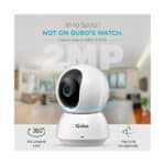 Qubo Smart Cam 360 Ultra WiFi CCTV Security Camera - Image 2