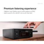 Denon RCD-N12 Bluetooth CD Player With Integrated AM/FM Radio Tuner - Image 5