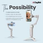 Digitek DSG-007F AI 3 Axis Smartphone Gimbal - Image 3