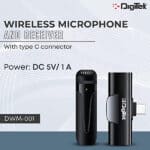 Digitek DWM-001 Wireless Microphone & Receiver with Type C - Image 2