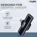 Digitek DWM-001 Wireless Microphone & Receiver with Type C - Image 5