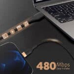 Duracell USB Lightning Apple Certified (MFI) Braided Sync & Charge Cable - Image 3