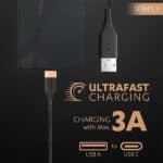 Duracell USB Type C 3A Braided Sync & Fast Charging Cable - Image 7