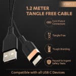 Duracell USB Type C 3A Braided Sync & Fast Charging Cable - Image 6