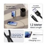 Ambrane 1.2 Meter Type C Cable - Image 3