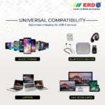 ERD TC-31 5W 3 Amp Mobile Charger with Detachable Cable - Image 4