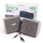 Eyot ET-302 Multimedia Speaker – USB Powered, Aux Connectivity, Volume Control - Image 2