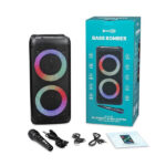 Enter Go Bass Bomber 5W Multi-Media Portable Bluetooth Party Speaker With Wired Mic - Image 5
