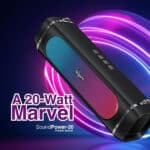 FINGERS 20W SoundPower-20 Bluetooth Portable Speaker with Powerful Deep Bass - Image 4