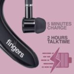 FINGERS Comfy MusiTalk BT6 Mono Stereo Bluetooth Earphones with Talktime of 13 Hours – India’s First - Image 4