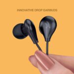 FINGERS Droplets Wired Earphones with Angular Earbuds and Mic - Image 12