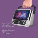 FINGERS My-Own-TV (MOT) Portable Speaker – High Utility Phone Holder/Mobile Stand | Bluetooth Portable Speaker | Retro Radio - Image 3