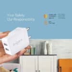 FINGERS PA-Dual USB Ports Power Mobile Adapter for Cellular Phones - Image 3