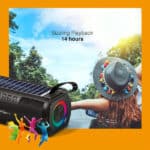 FINGERS SolarHunk2 8 W Bluetooth Party Speaker - Image 4