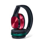 FINGERS Sugar-n-Spice H1 Wireless Bluetooth On Ear Headset with Mic (Ruby Red and Emerald Green)