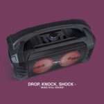 FINGERS Knockout Baby Rugged Portable Speaker with RGB Lights (Shockproof – The Toughest Speaker in India) | Bluetooth® | FM Radio | MicroSD | AUX - Image 6